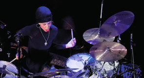 CINDY BLACKMAN, ARTISTE GRETSCH DRUMS, EN CONCERT À LA BAG SHOW 2024 À PARIS