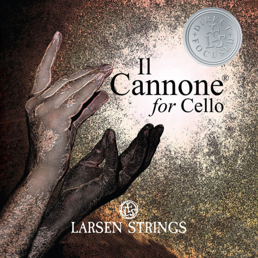 Larsen Il Cannone Cello strenger sett , medium  4/4. Direct & Fokused