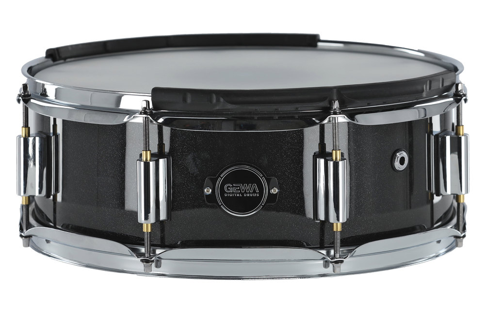 GEWA E-Drum Snare Black Sparkle  | 14x5