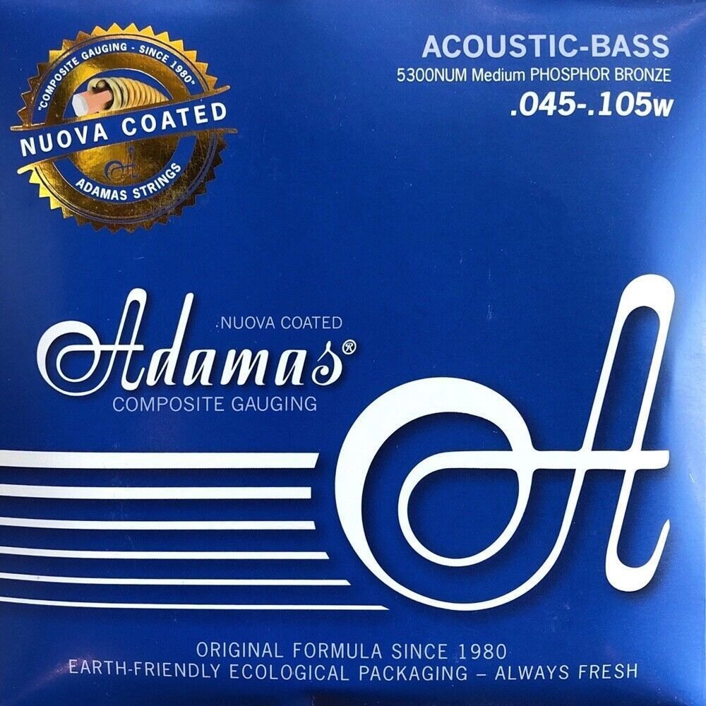 Adamas 5300NU Acoustic Bass Strings coated Phosphor Bronze