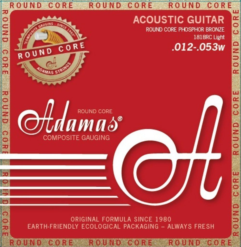 Adamas Acoustic guitar strings Round Core Phosphor Bronze