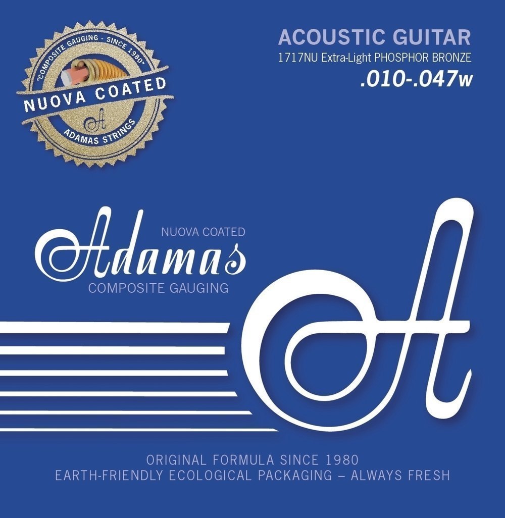 Adamas Strings for Acoustic Guitar Nuova phosphor bronze coated