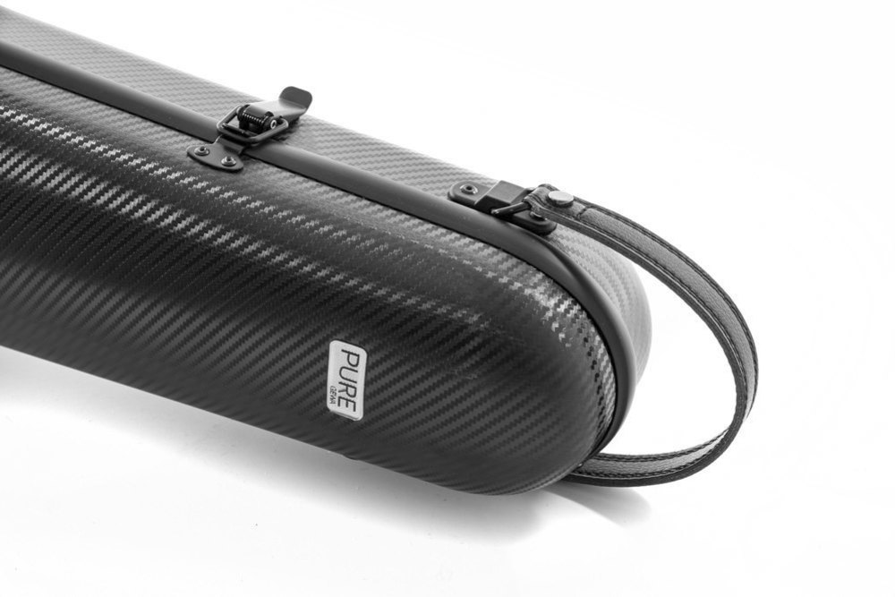 PURE GEWA Form shaped violin case Polycarbonate 1.8 grey for size 4/4 