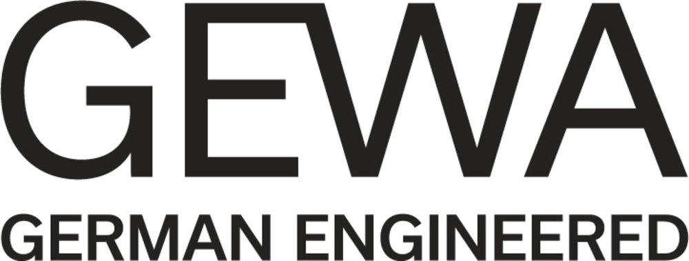 Logo GEWA German Engineered (Ingeniería Alemana)