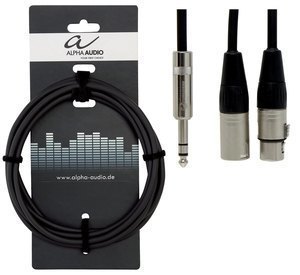 GEWA - Insert-kabel Pro Line (1x 6,3 mm Stereo Jack - 1x XLR(m) &)