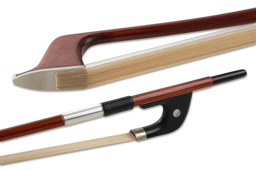 Wood Double Bass Bows German frog 1/2