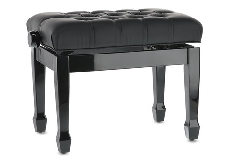 ⚡ Comprar GEWA 130010 Banqueta piano deluxe negro brillante