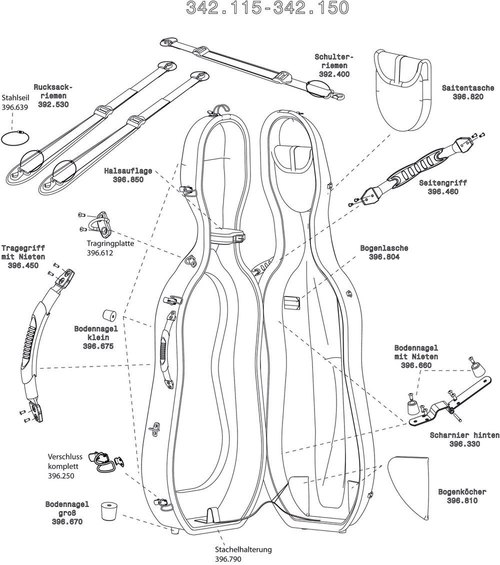 GEWA CELLO CASE IDEA FUTURA