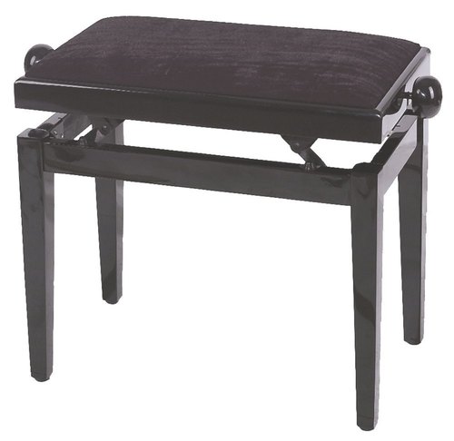 PURE GEWA PIANO BENCH BLACK HIGH GLOSS