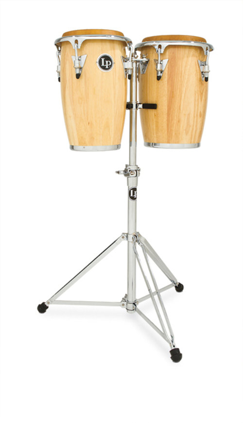 Junior Conga Set Natural incl Stand