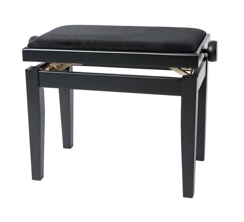 GEWA Κάθισμα πιάνου Deluxe Μαύρο ματ
